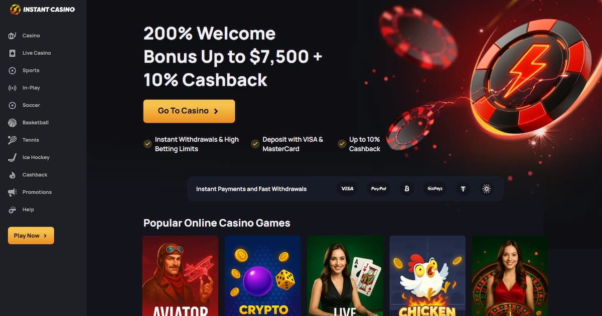 Instant Casino Online kasino