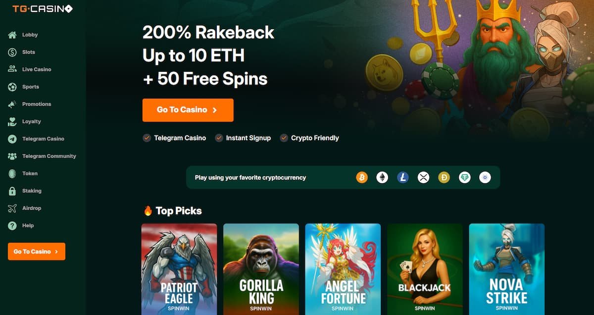 TG.Casino Onlnie kasino